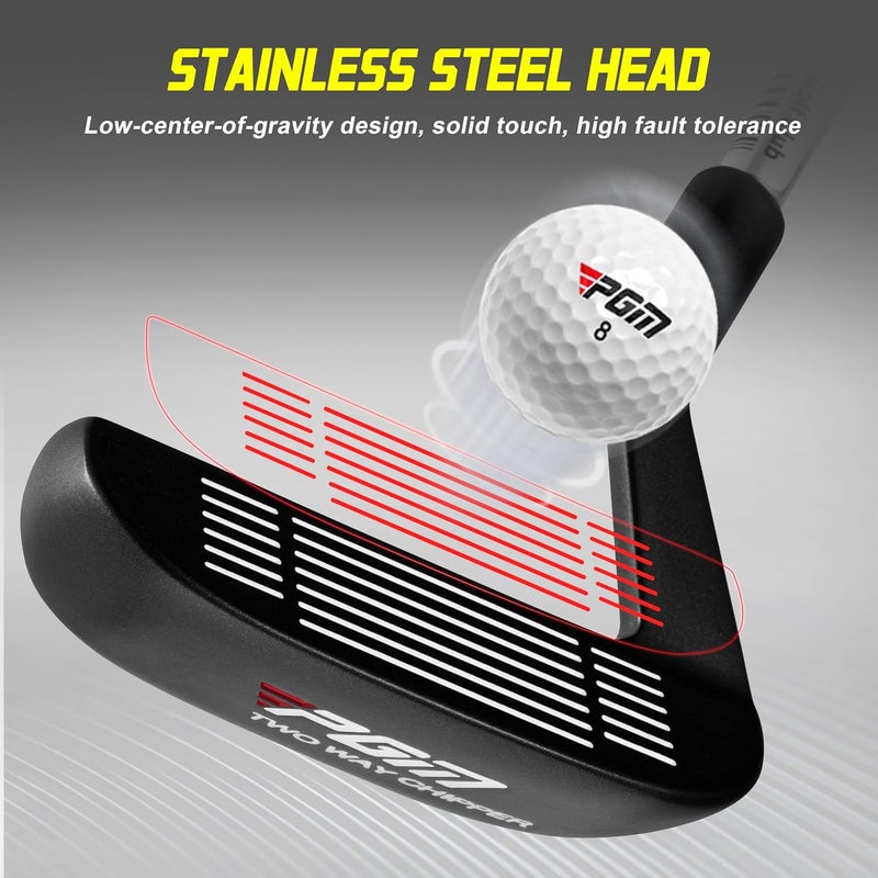 PGM Golf Two-Way Chipper Club for Men & Women, Ambidextrous Left Handed and Right Handed, High Forgiveness for Easy Short Game Chips - Image 2